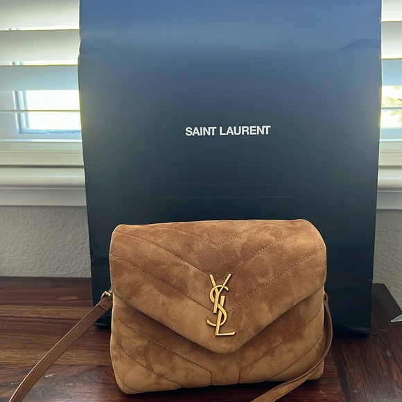 Saint Laurent Handbags - Women’s Saint Laurent suede brown Crossbody